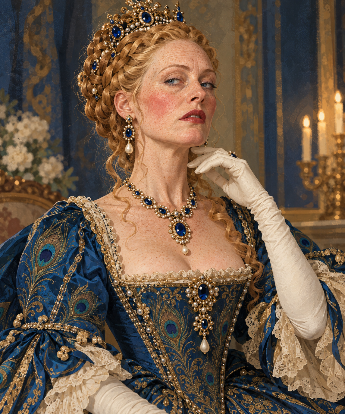 Queen Sigrid Camelia White